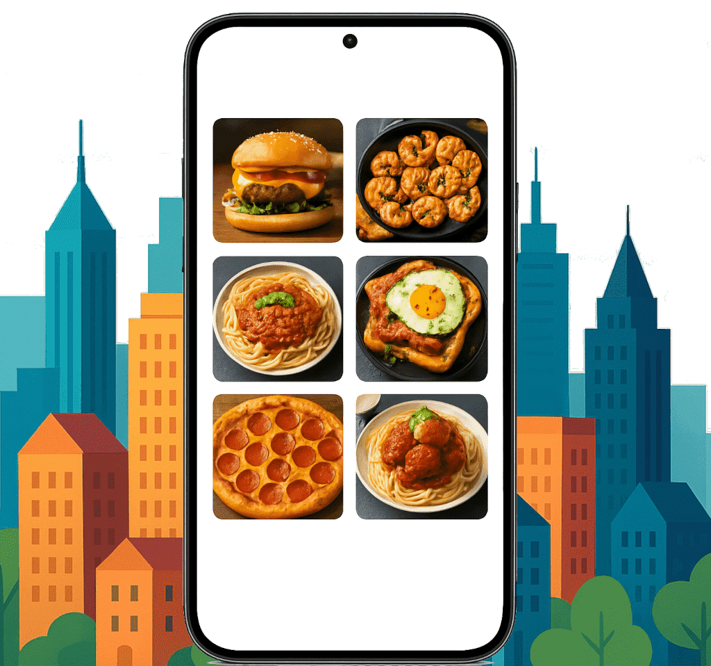 digital food menu